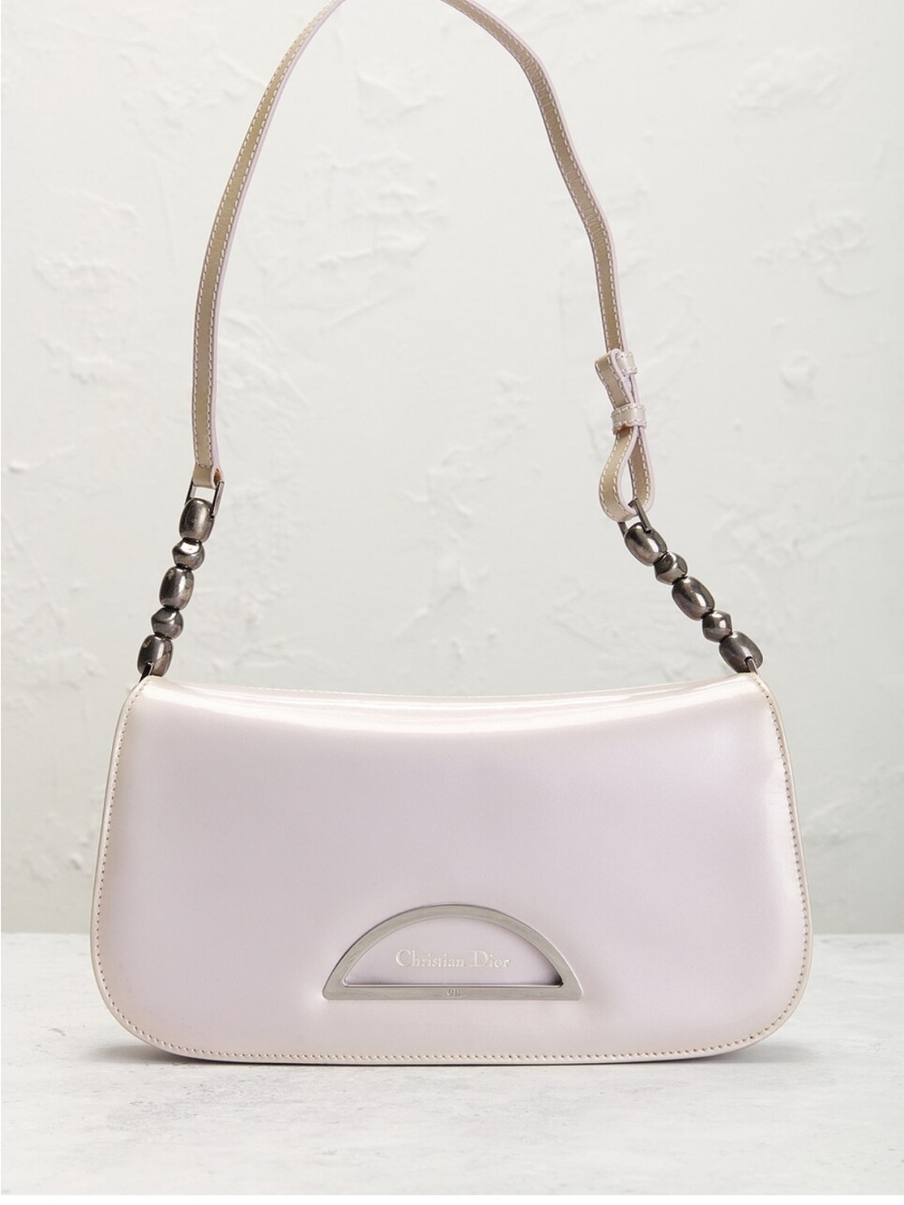 Dior mallice bag in patent pink